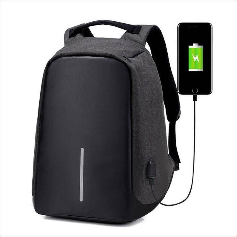 Backpack Casual Fashion Laptop Anti-theft Notebook School Bag with USB Port