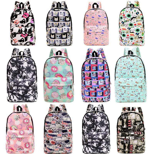 Amazing Canvas Retro Backpage  Backpacks