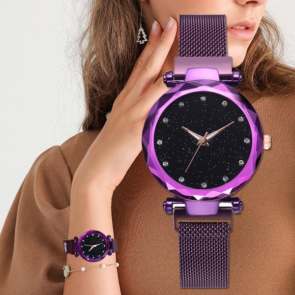 50% OFF Six Colors Starry Sky Watch Perfect Gift Idea!