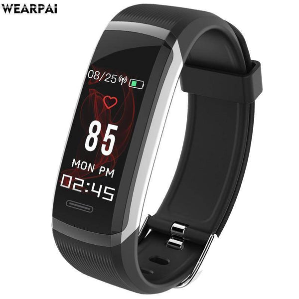 Fitness Tracker With Heart Rate Monitor - Waterproof Smart Wristband With Color Screen