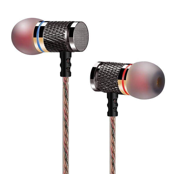 KZ-ED2 Professional In-Ear Earphone Metal Heavy Bass Sound Quality Music Earphone