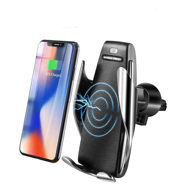 Automatic clamping Wireless Car Charger Mount