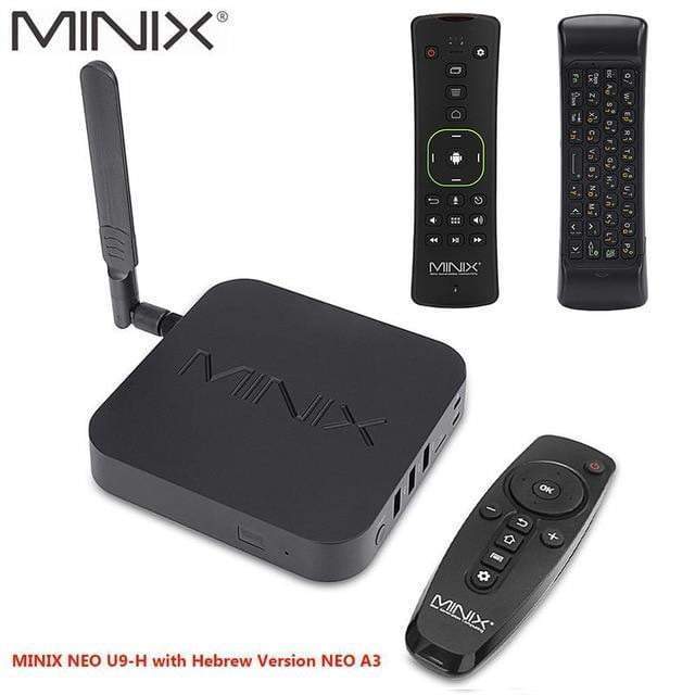 MINIX NEO U9-H+NEO A3 Android 7.1 TV BOX With Voice Input Air Mouse Optional Amlogic S912-H Octa Core 4K HDR WIFI Smart TV BOX