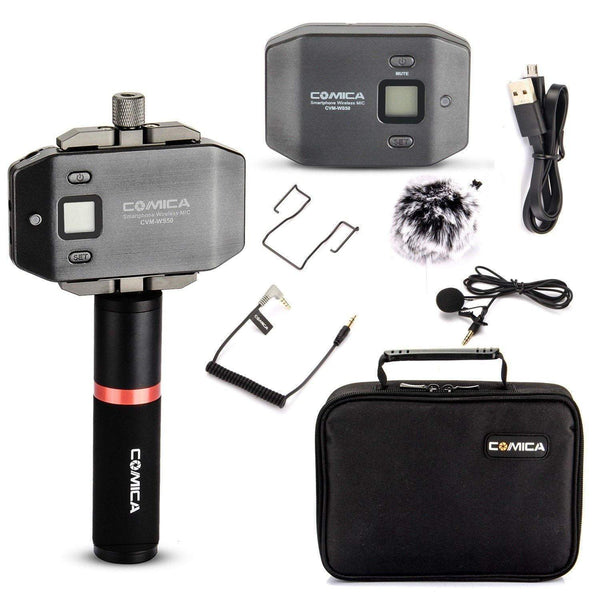Wireless Lavalier Microphone External Camera
