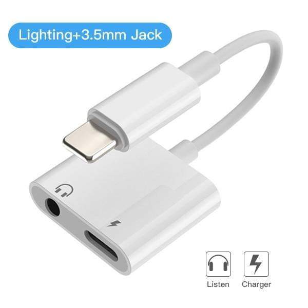 iPhone Adapter Aux Cable Splitter