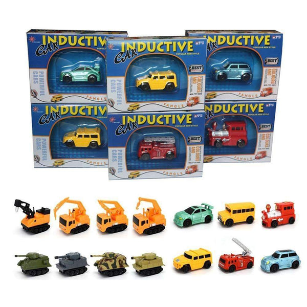 Magic Toy Vehicles Inductive - Toy Follows Any Line You Make Using a Marker!